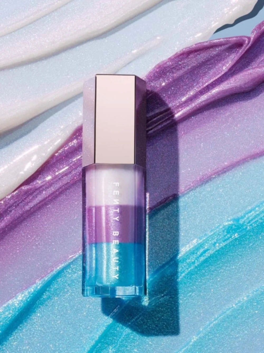 Fenty Beauty Iridescent Gloss Bomb Stackz Lipgloss — unicorn blizzard BNIB